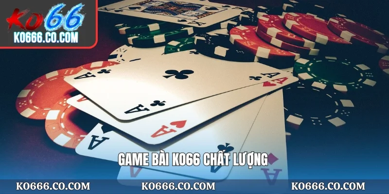 Game bài KO66 chất lượng